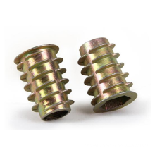 screw-in threaded inserts for wood